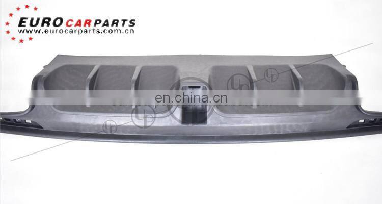 W222 diffuser fit for S-class W222 2014-2016y S63/S65 to B-style plastic S63 diffuser with exhaust tips