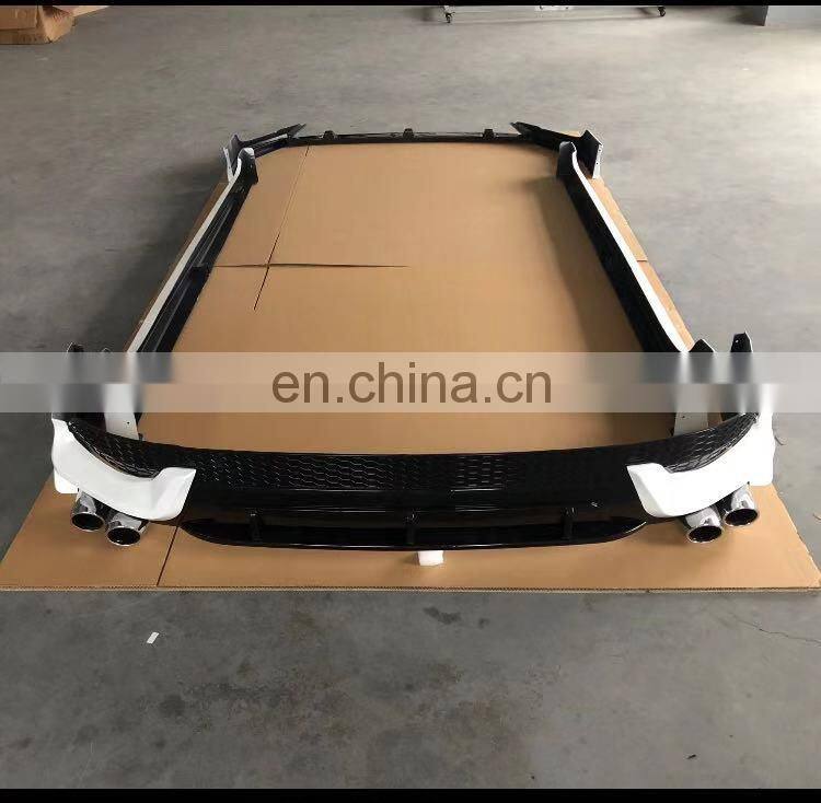 AUTO PARTS ABS PLASTIC FRONT AND REAR BODY KIT SIDE SKIRT FENDER FARE FOR 2019 corolla