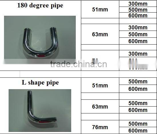 supply large quantity surface polished aluminum alloy pipe/tube