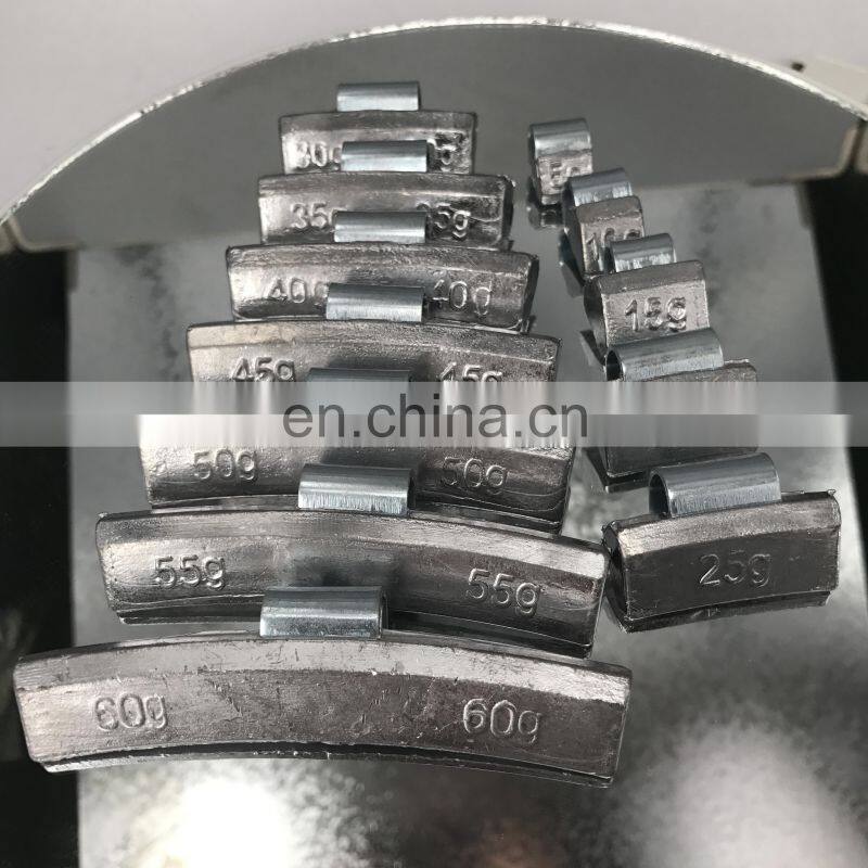 China lead/pb clip on wheel balance weight