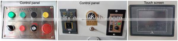 Automatic Paper And Rubber Flatbed Die Cutting machine