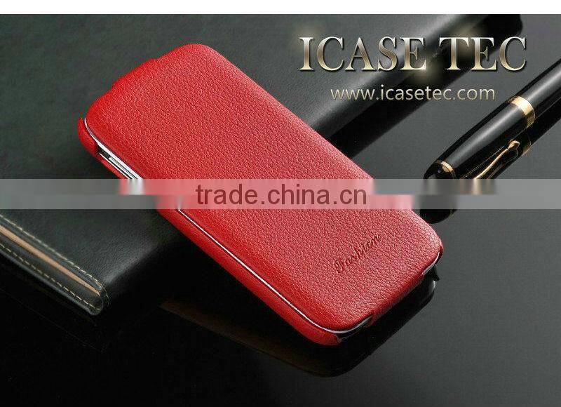 leather case cover for galaxy s4 , flip cover for samsung i9500 , Hot leather case for samsung galaxy s4