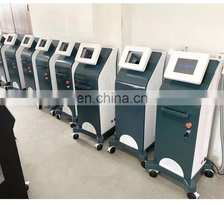 Non Invasive Tattoo Removal Laser Instrument Double Head Q Switch ND Yag Laser Machine Eyebrow Pigment Removal Beauty Instrument