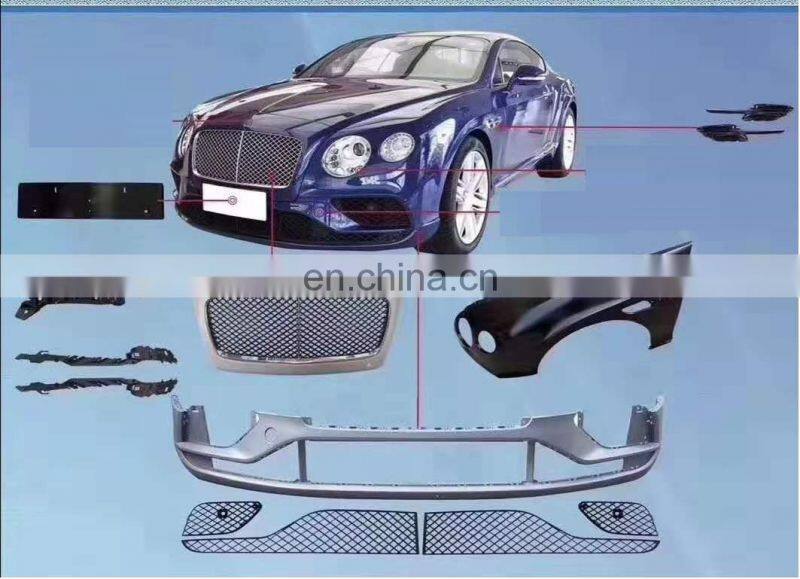 Runde Original Car 1:1 Customization Newest Front Rear Bumper Grills Fenders Body Kit For Bentley 2012 Year Continental GT GTC Upgr
