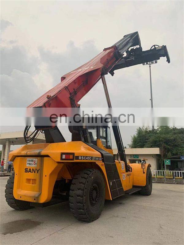 Used SANY reach stacker for sale, SANY 45 ton reach stacker used