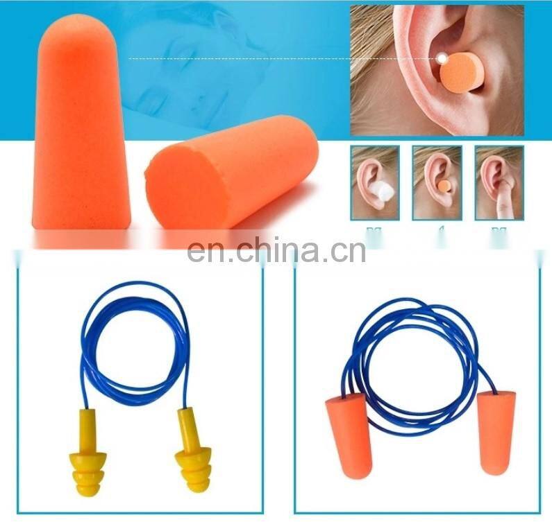 Soundproof Sleep Noise Prevention Disposable Silicone Earplugs