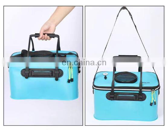 Byloo Wholesale High Quality Fish Bags Thicken Foam Eva Design Sling Fishing Tackle Reel Insulated Waterproof Bags