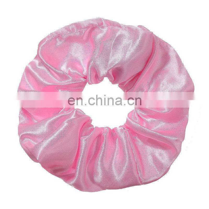 2020 New Arrival Girls LED Luminous Scrunchies Hairband Ponytail Holder Headwear Elastic Hair Bands Solid Color Hair Accessories