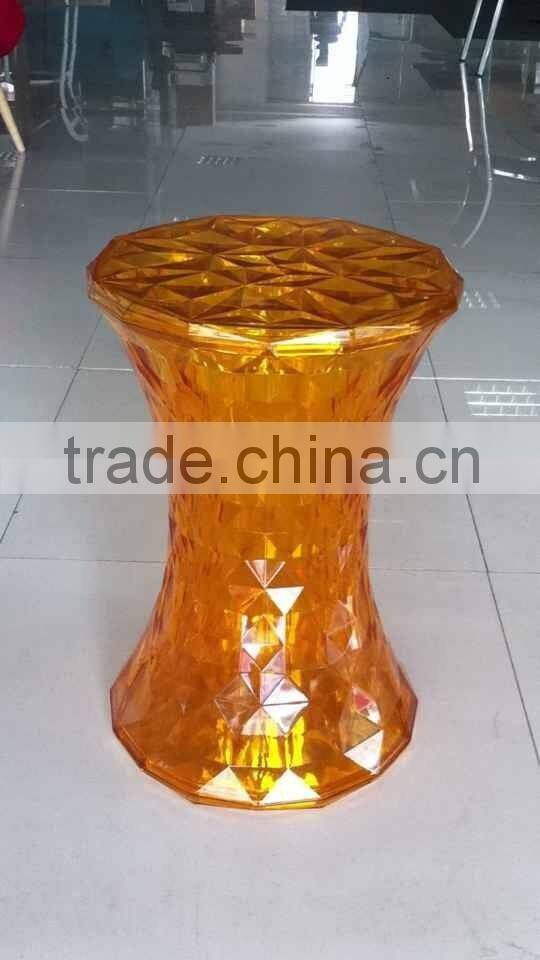 replica Acrylic elegant Philippe Starck Prince Aha Stools ,Polycarbonate prince aha stools ,fashion kid's stool for living room