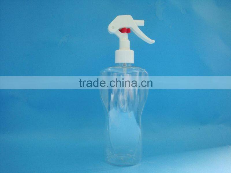 Empty plastic ball shape PET bottle 150ml / shiny green empty bottle with lotion pump