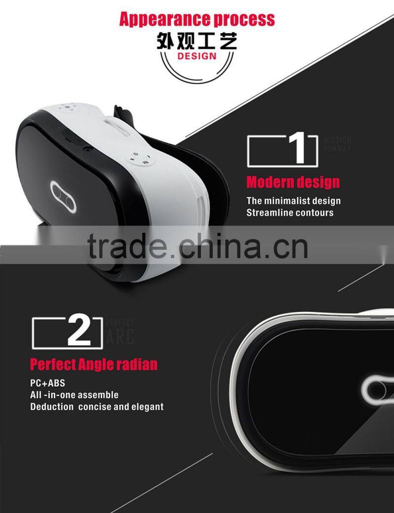 Quad core VR all in one Virtual Reality VR 3D glasses Magicsee M1