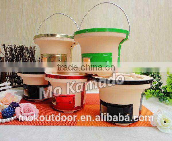 Japanese portable table ceramic smokeless charcoal bbq grill oven