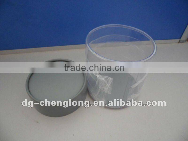 PVC PET Plastic Cylinder Box Making Machine