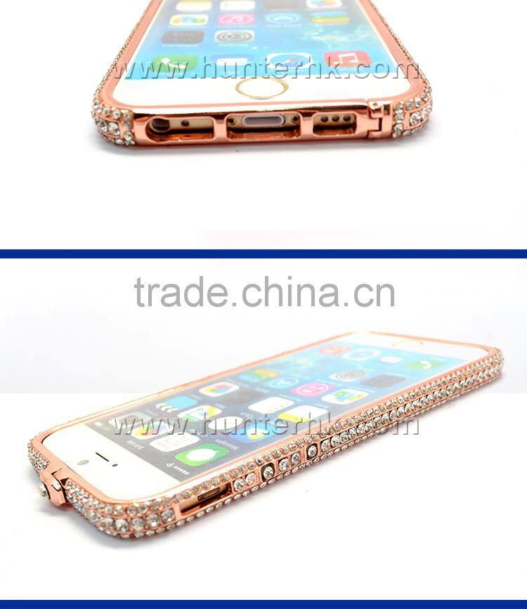 Girl Style Diamond Bumper Case For iPhone 6