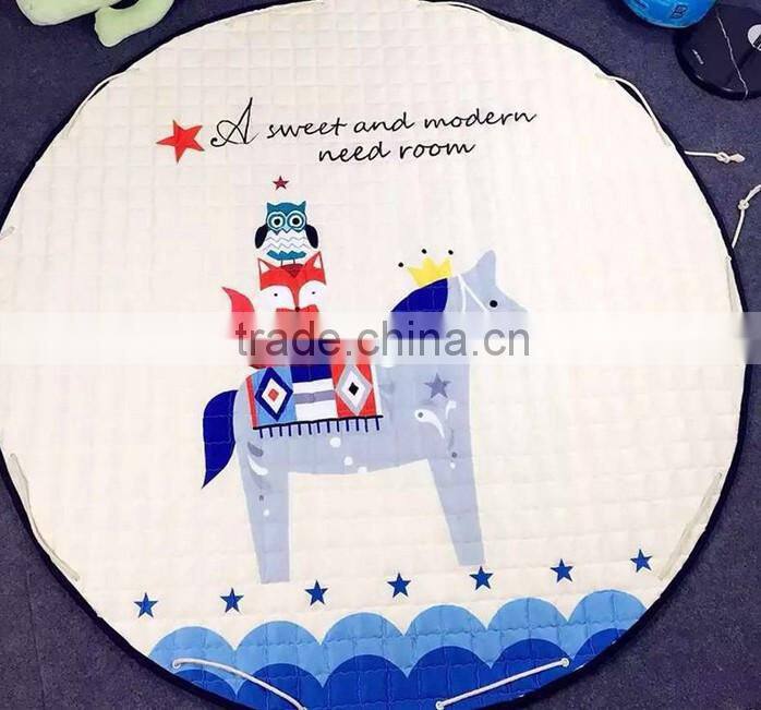 Baby Crawling Mats toy storage folding play mat