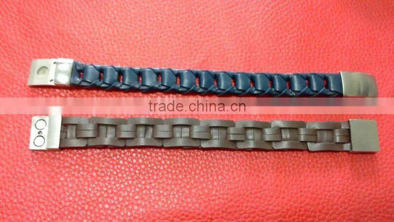 Produce & Wholesale Genuine Leather Braid Bracelets Personalized Ornaments for People