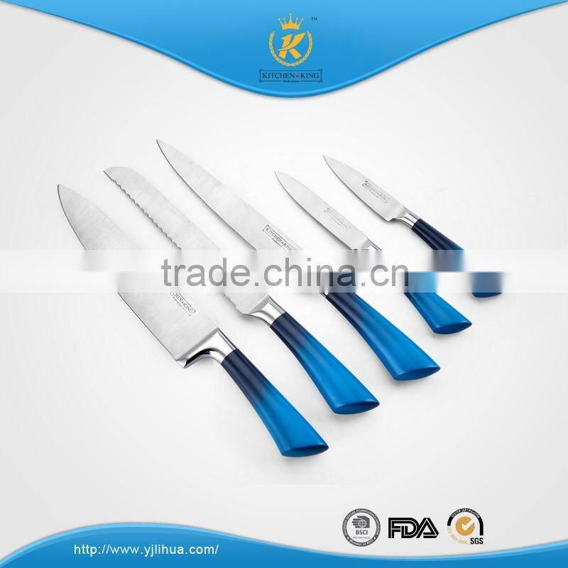 KITCHEN KING chef/slicer/utility/paring knife with nylon tools set
