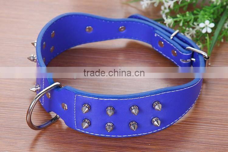 Pet supplies classic 5.0 cm 16 nails wholesale pet dog collar