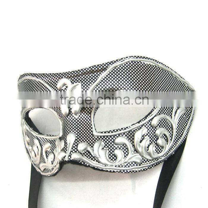Custume Carnival Accessories HT-HF007 Plastic Half Face Party Eye Mask and Sex Masquerade Party Masks