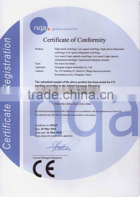 Popular prp centrifuge prp kit with CE approval
