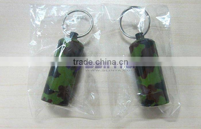 8cm 5cm 3cm Size Camouflage Metal Customized Medicine Waterproof Pillbox