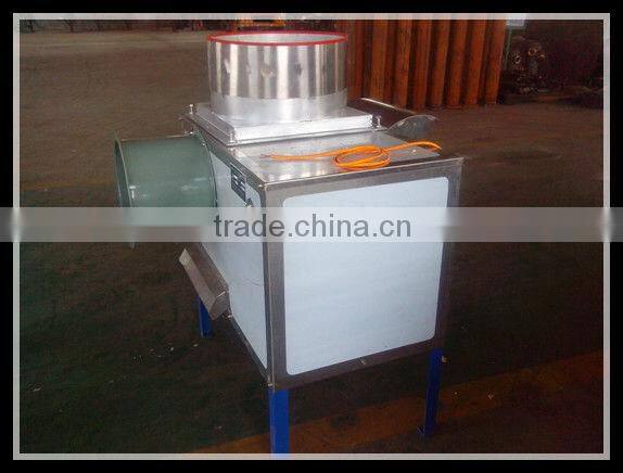 Dry way garlic beating machine