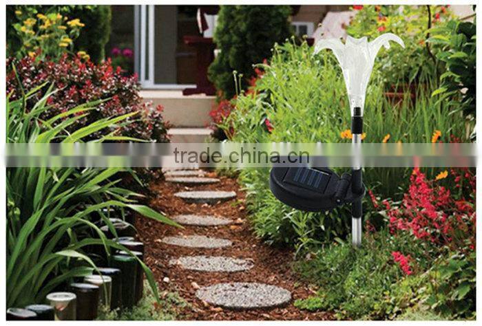 Solar dragonfly butterfly bird sunflower moon star light garden solar lawn light