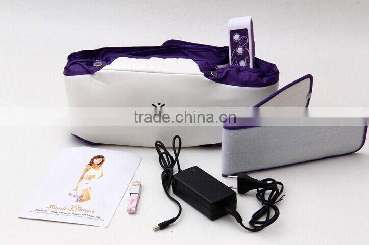 slender shape slimming belt waist shaper body massage belt belly stomach belts with CE ROHS approval EG-MB02