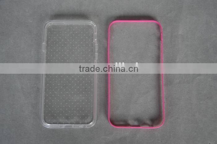 Factory price hight quality Fashion pattern case soft TPU+hard PC case for iphone 6 4.7 inch