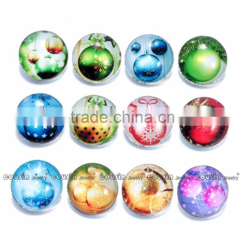 18mm Glass snap button Cutomized for interchangeable charm jewelry fit snap button Jewelry Cousin jewelry