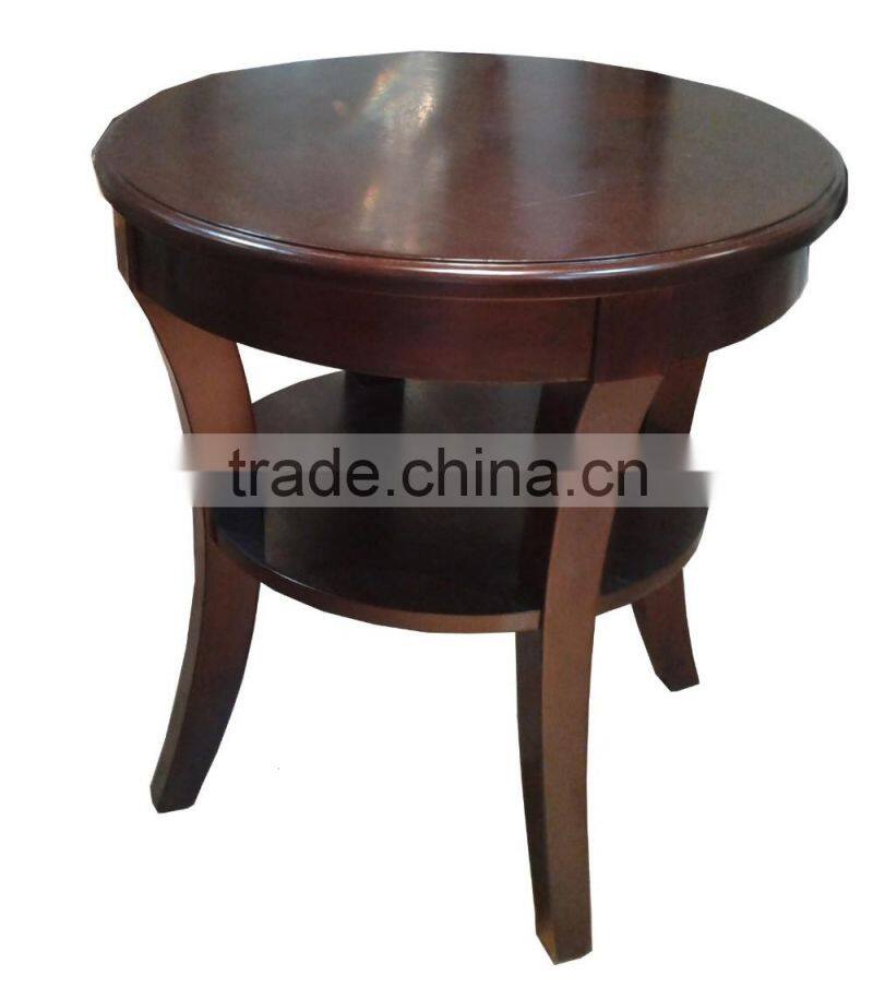 Antique rustic walnut reproduction furniture Birch wood coffee table