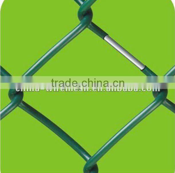 chain link mesh for the basketball court