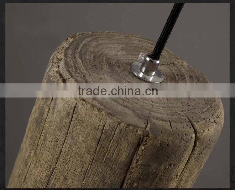 Modern vintage industrial personality cement pendant light in home design