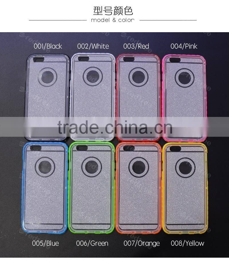 Transparent Back Mobile Phone Case Cover for Samsung Galaxy J5