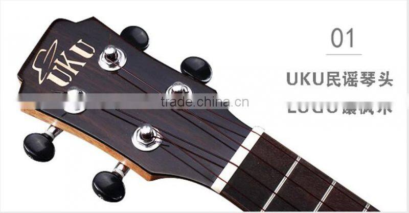 China made wholesale 23 inch solid mahogany wood ukulele