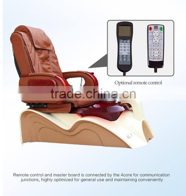 new design water foot spa massage pedicure spa chair 2016
