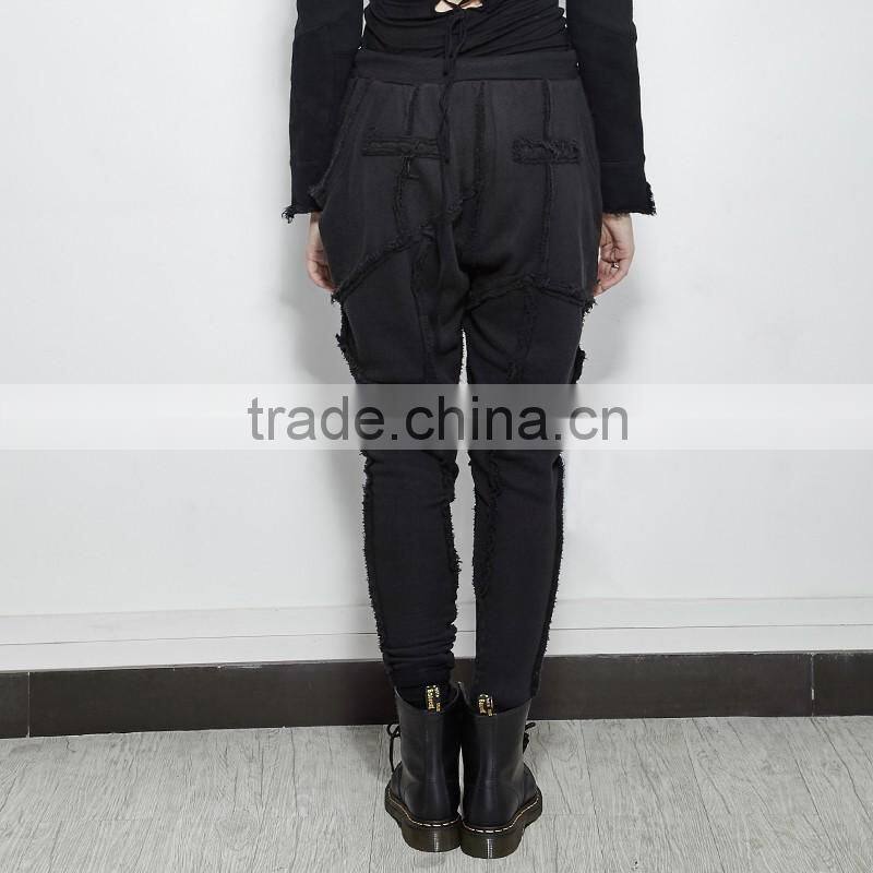 PK-089 PUNK Special Ajustable Multicolor Special Splice Sweatshirts Harem Pants