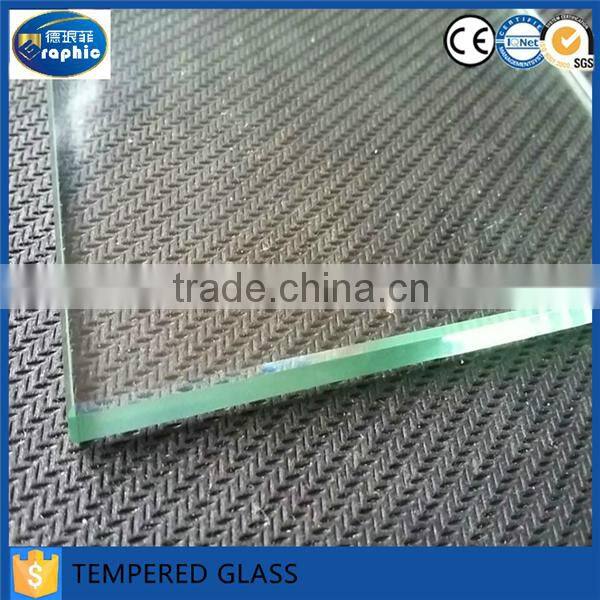 8mm thick chemical resistant tempered glass plate on sale