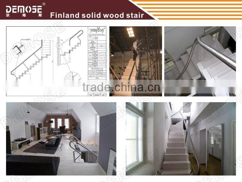 wood to the loft ladders stair step treads u shaped wood staircase