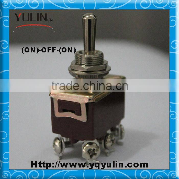 Hot Sale 24Vdc 6Pin (ON)-OFF-(ON) Toggle Switch Pcb