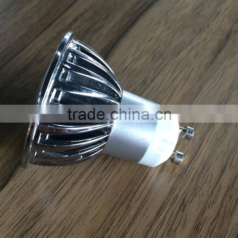 China Alibaba 160Degree RoHS CE GU10 6W Ceiling Spot Lmap Aluminum 6W Housing