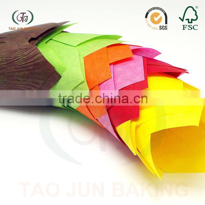 square golden paper cupcake holder