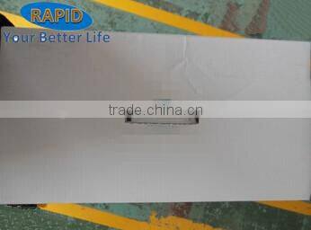 Steel Hospital folding commode chair with wheels