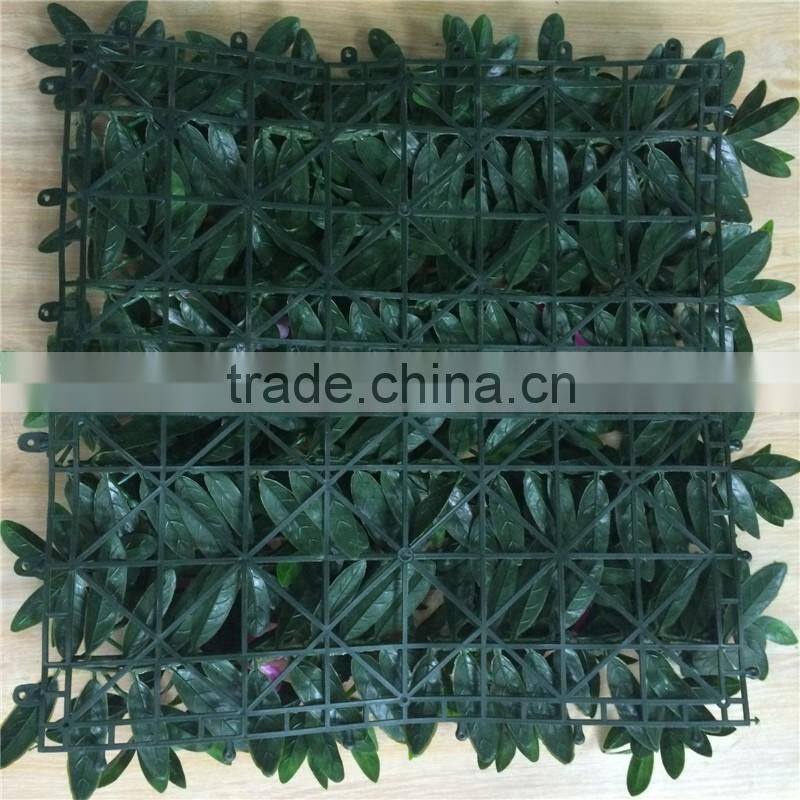 natural outdoor decorative garden fence plastic green grass panel