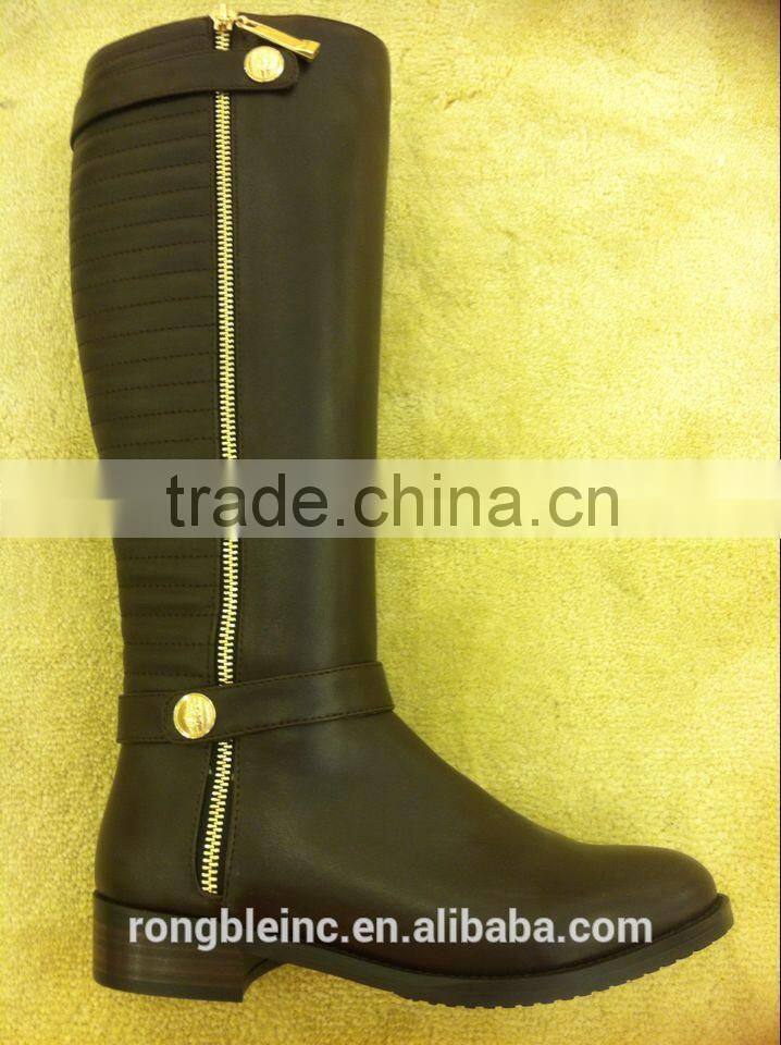 2014 fashion ladies ankle boots ladies low heel dress boots pu leather boots