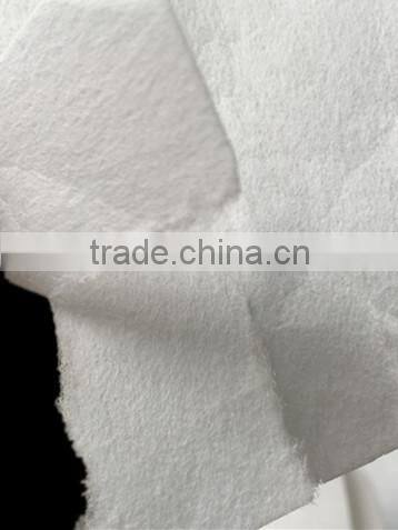 Non-woven 100%polyester material Peru window curtain interlining fabric