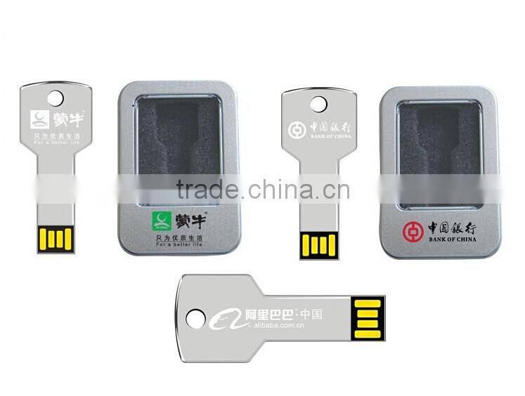 Promotional Cheap Wholesale Metal Key USB Flash Drive