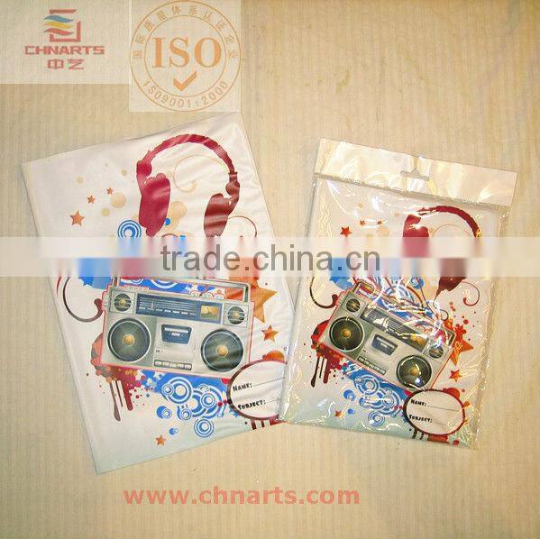 printed PVC book Binding Cover