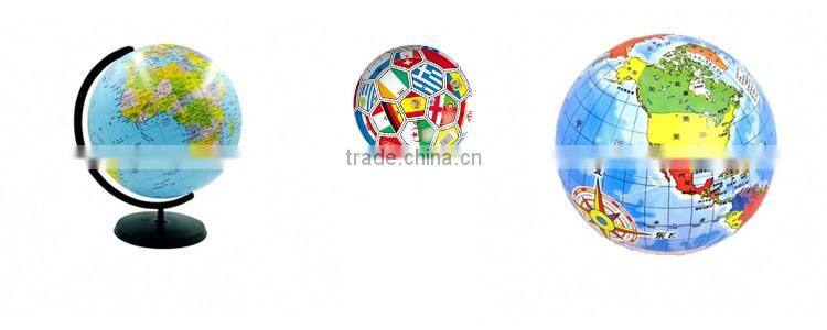 Inflatable earth beach ball