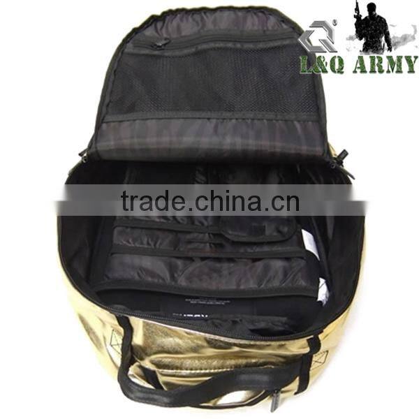 Golden Sublimation Backpack Laptop Backpack Bag